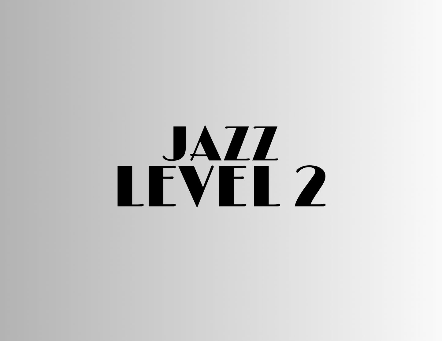 JAZZ LESSON PLANS 2