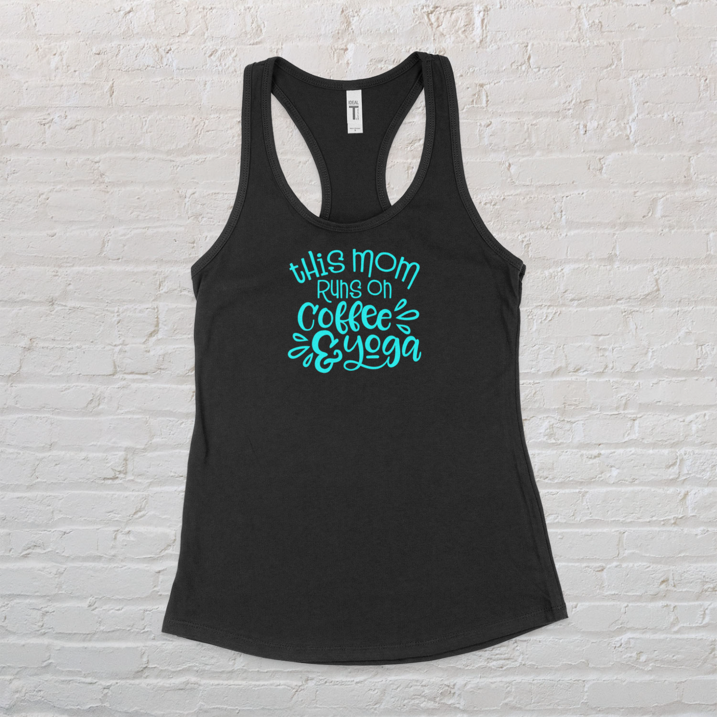 Adult Tank~COFFEE AND YOGA